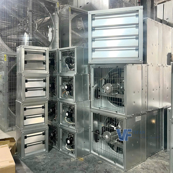 Ảnh Quạt Hút Công Nghiệp Các Loại