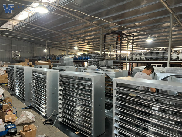 Hình Ảnh Quạt Thông Gió Vuông 1380x1380x400