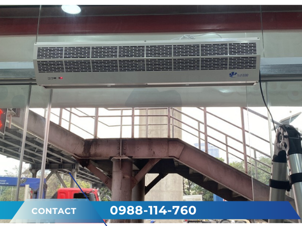 Ảnh Thực Tế Quạt Cắt Gió Nanyoo FM1210X-2Y 1M