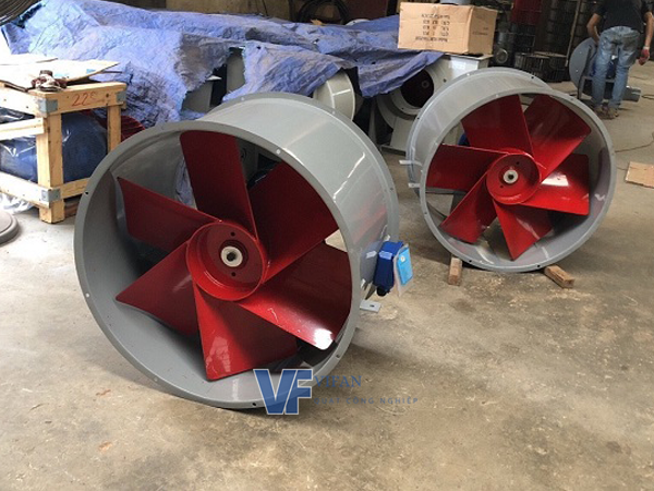 Hình Ảnh Quạt Hướng Trục 5.5KW 7.5HP