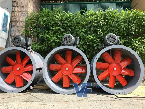 Quạt Hướng Trục Gián Tiếp 15HP 11KW