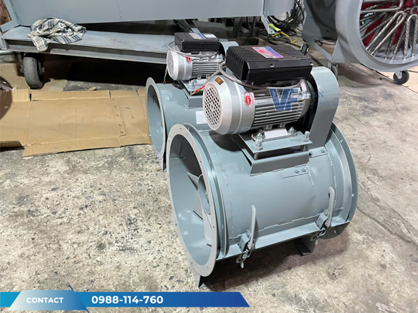 Quạt Hướng Trục Gián Tiếp 2HP 1.5KW