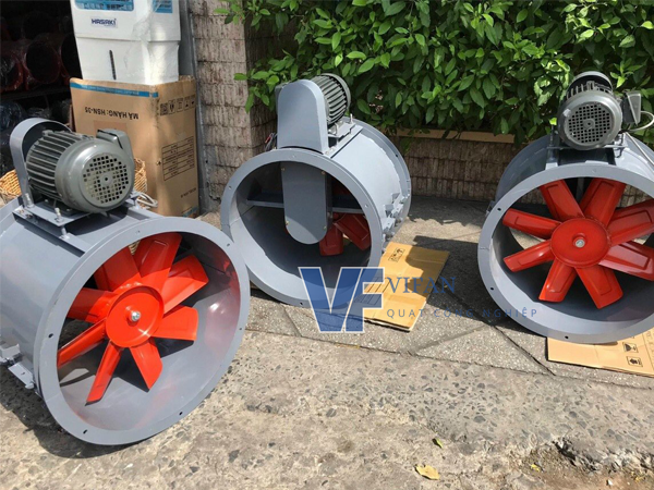 Hình Ảnh Quạt Hướng Trục Gián Tiếp 5.5HP 4KW