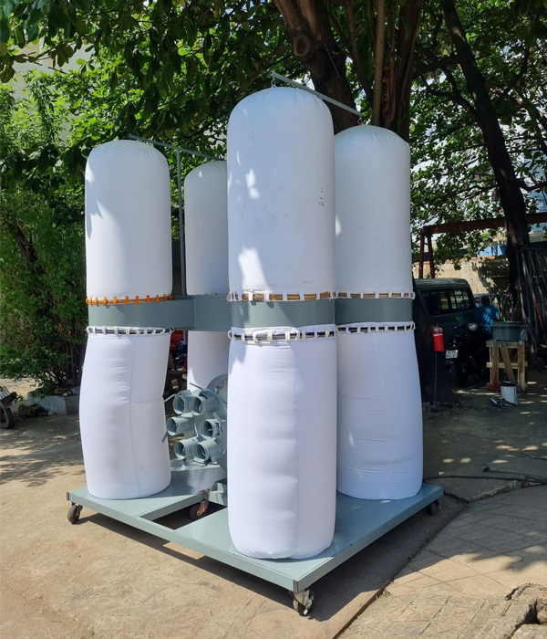 Quạt Hút Bụi Túi Vải 5.5KW