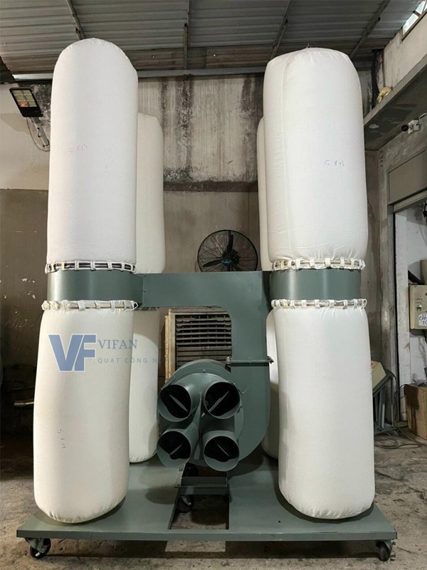 Quạt Hút Bụi Túi Vải 7.5KW