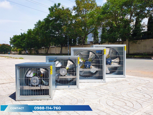 Hình Ảnh Quạt Thông Gió Vuông 400x400