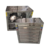 Quạt Thông Gió Vuông 500×500 Full Inox
