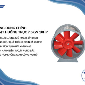 Quạt Hướng Trục 7.5KW 10HP