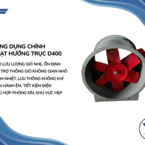 Quạt Hướng Trục D400