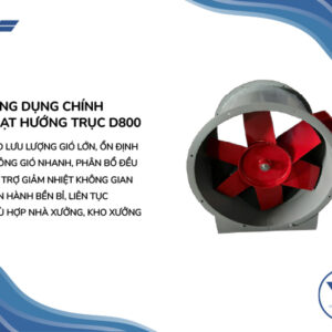 Quạt Hướng Trục D800