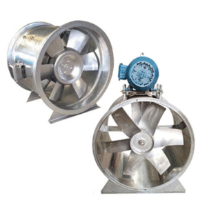 Quạt Hướng Trục Inox 304 Chống Ăn Mòn, Hút Hơi Hóa Chất