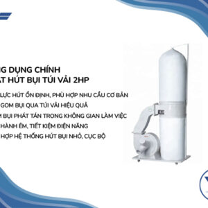 Quạt Hút Bụi Túi Vải 2HP
