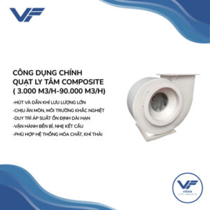 Quạt Ly Tâm Composite ( 3.000 m3/h-90.000 m3/h)